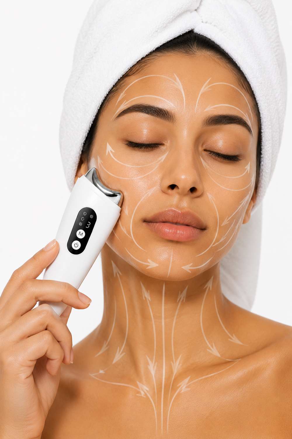 Lumi Gua Sha 7™ - Dispositivo Facial 7 en 1 · Microcorriente, LED y Crioterapia