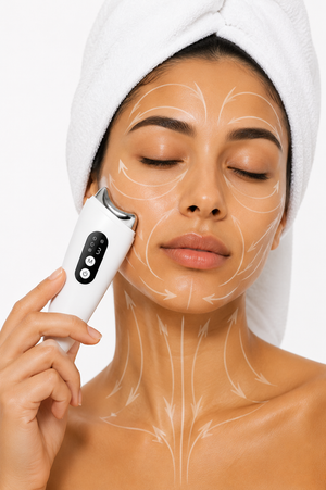 Lumi Gua Sha 7™ - Dispositivo Facial 7 en 1 · Microcorriente, LED y Crioterapia