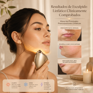 Lumi Gua Sha 7™ - Dispositivo Facial 7 en 1 · Microcorriente, LED y Crioterapia